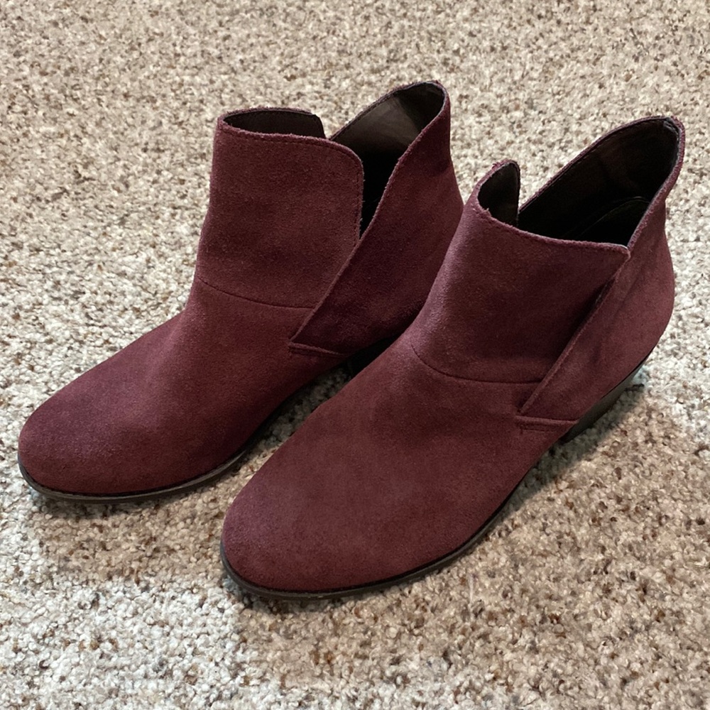 Ankle boots “Me too” Leather- suede 6M.